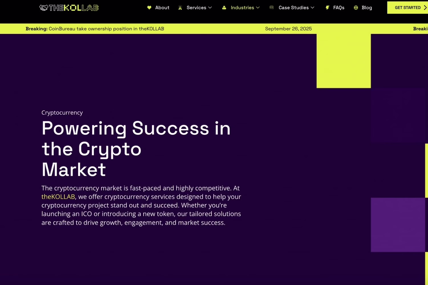 Best Crypto marketing agency - theKollab 