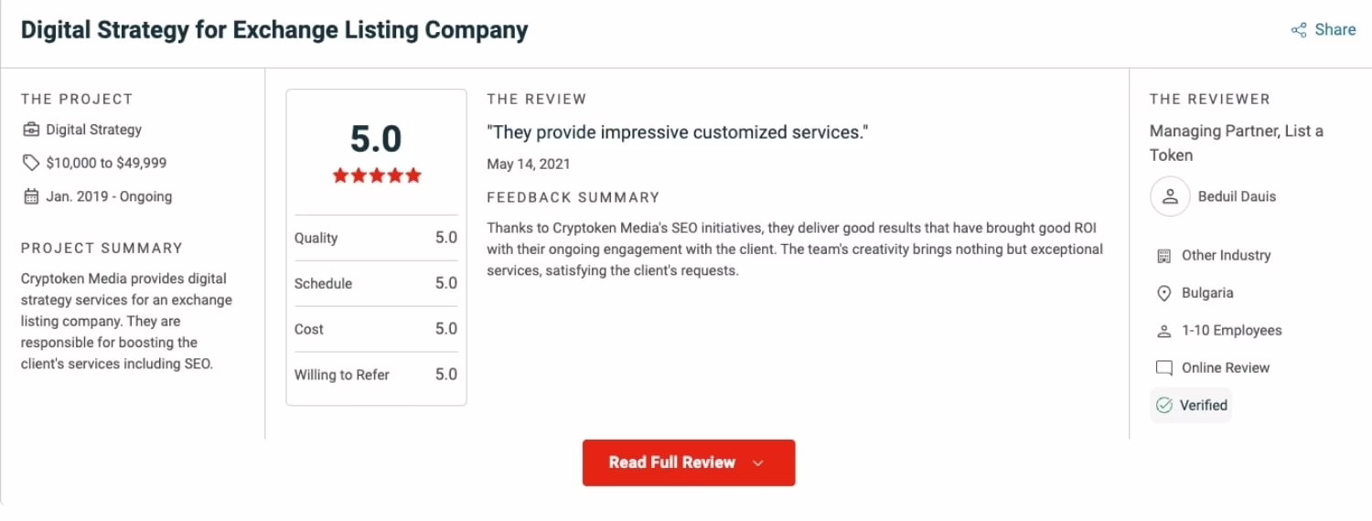 Cryptoken Media review
