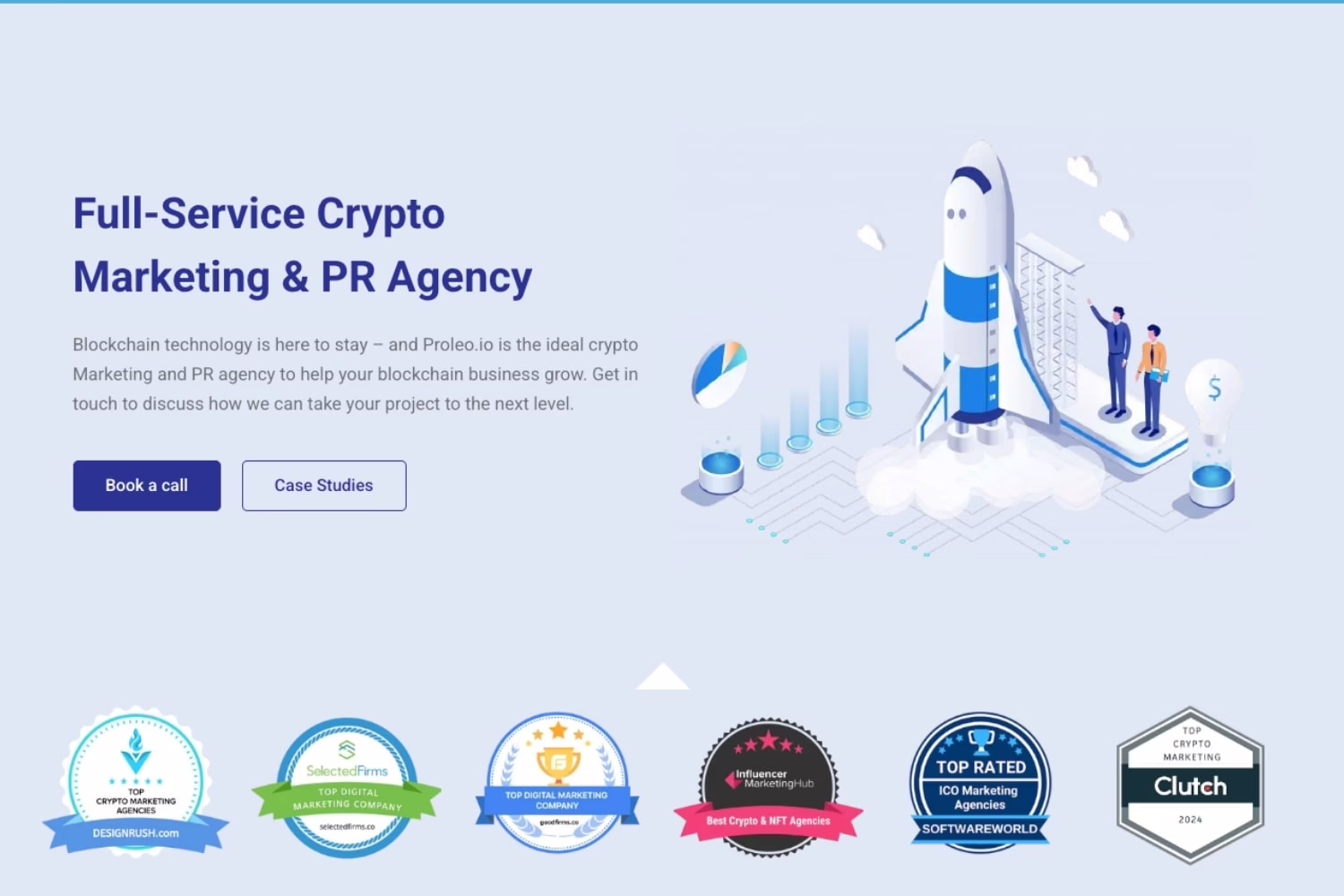 Proleo.io - one of the best crypto marketing agencies 