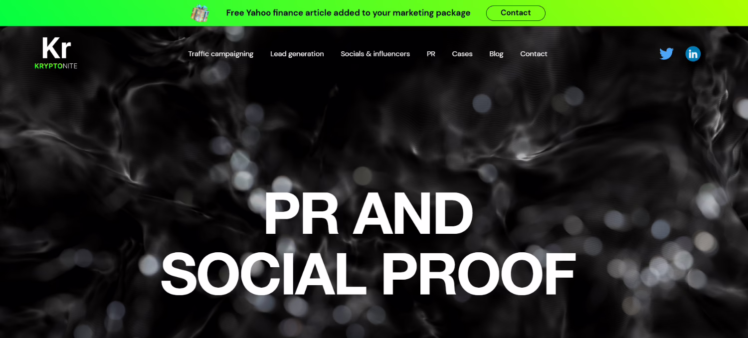 Kryptonite Interactive - Top Crypto PR Agencies