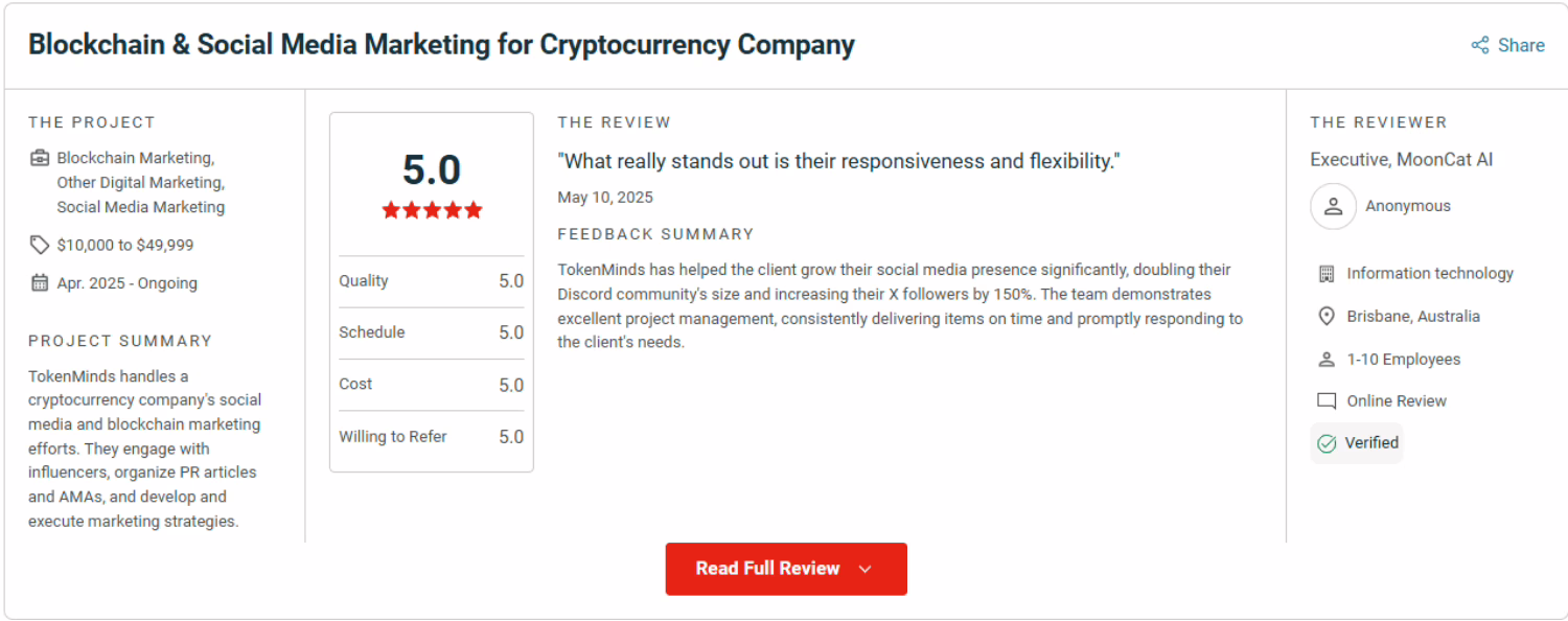 TokenMinds review