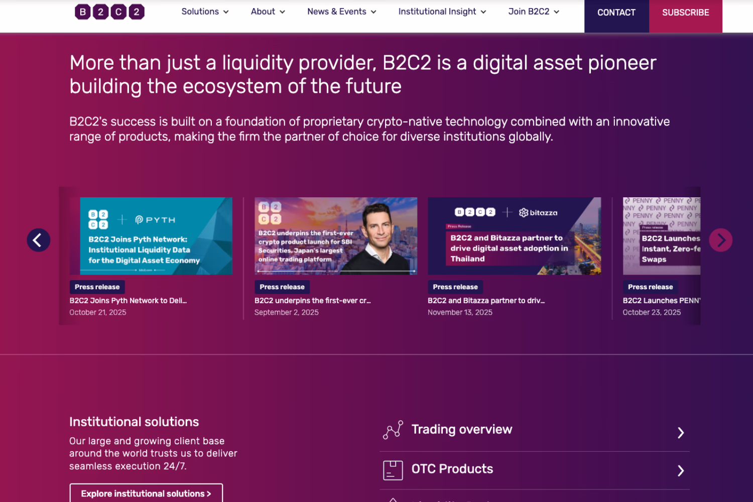 crypto market maker - GSR Markets 