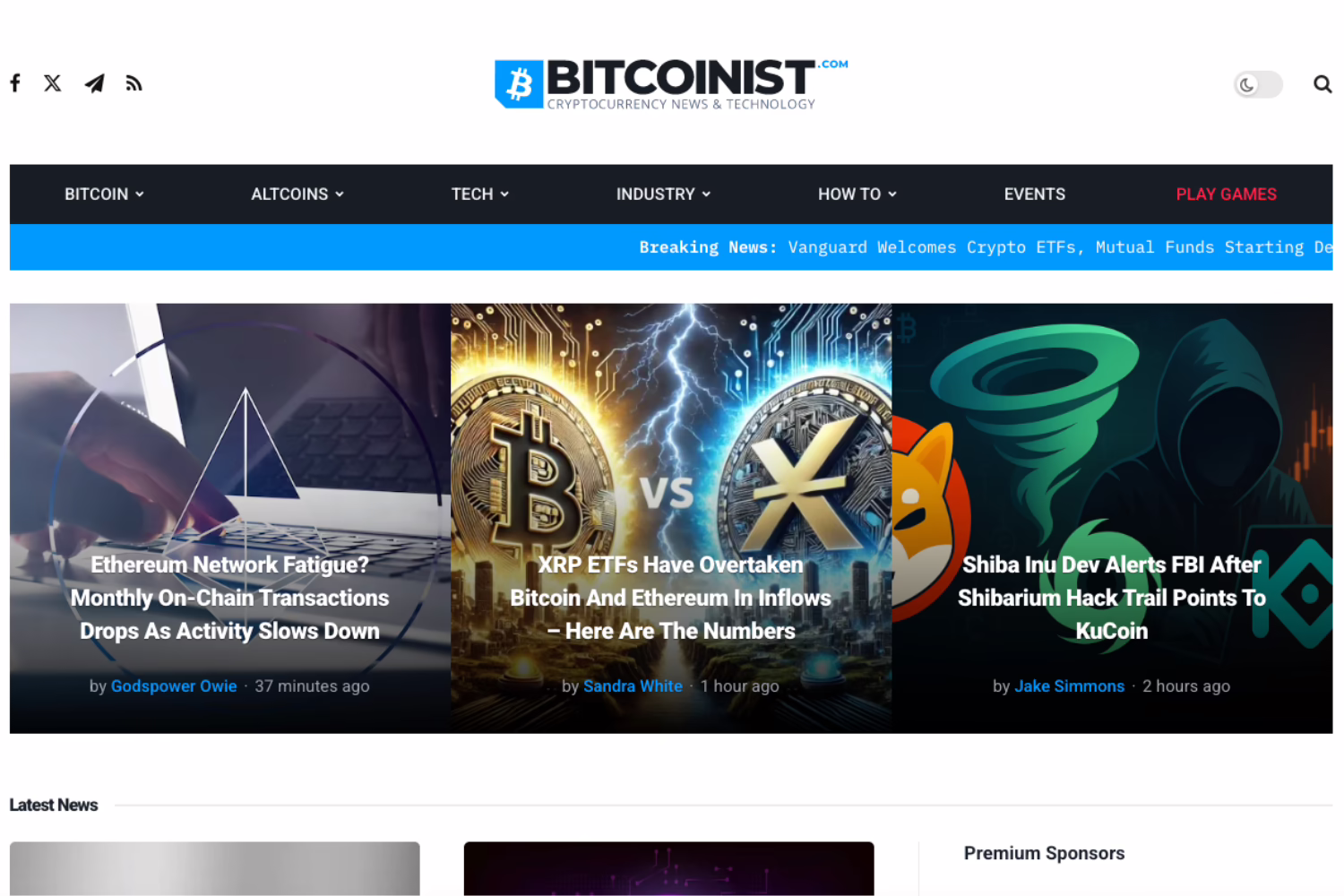 Bitcoinist - Best Crypto Blogs