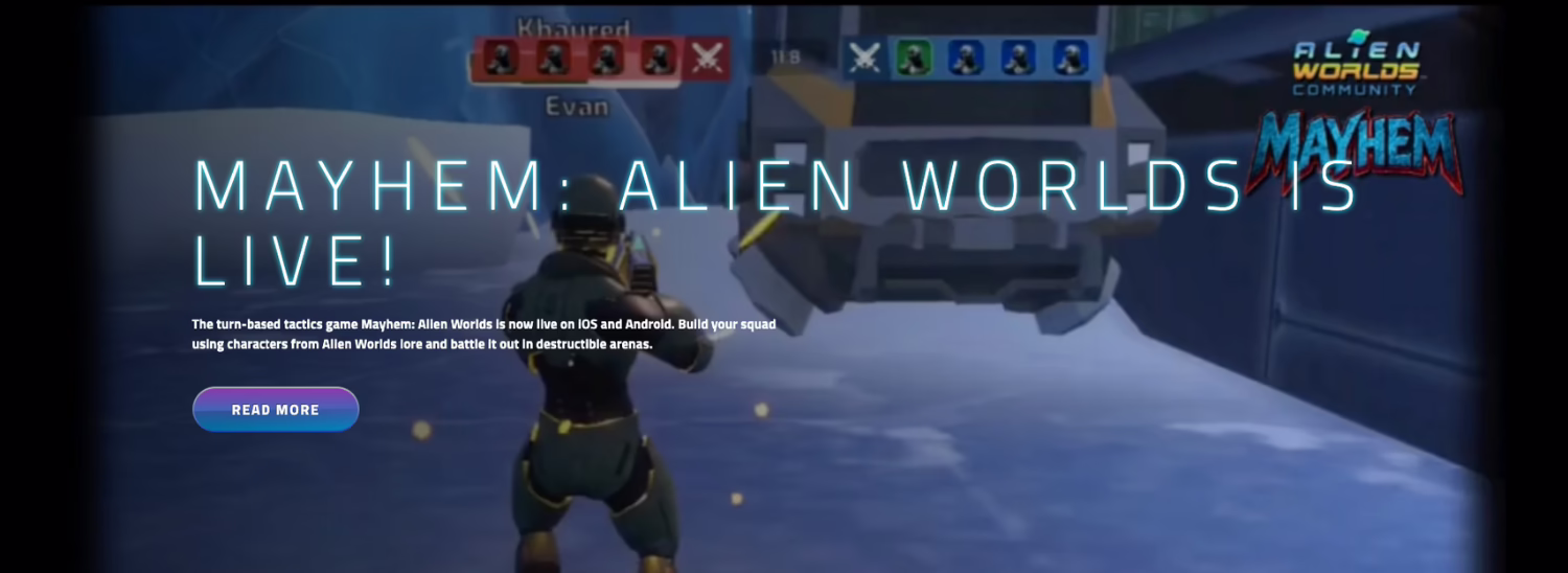 Alien Worlds - best play to earn crypto games