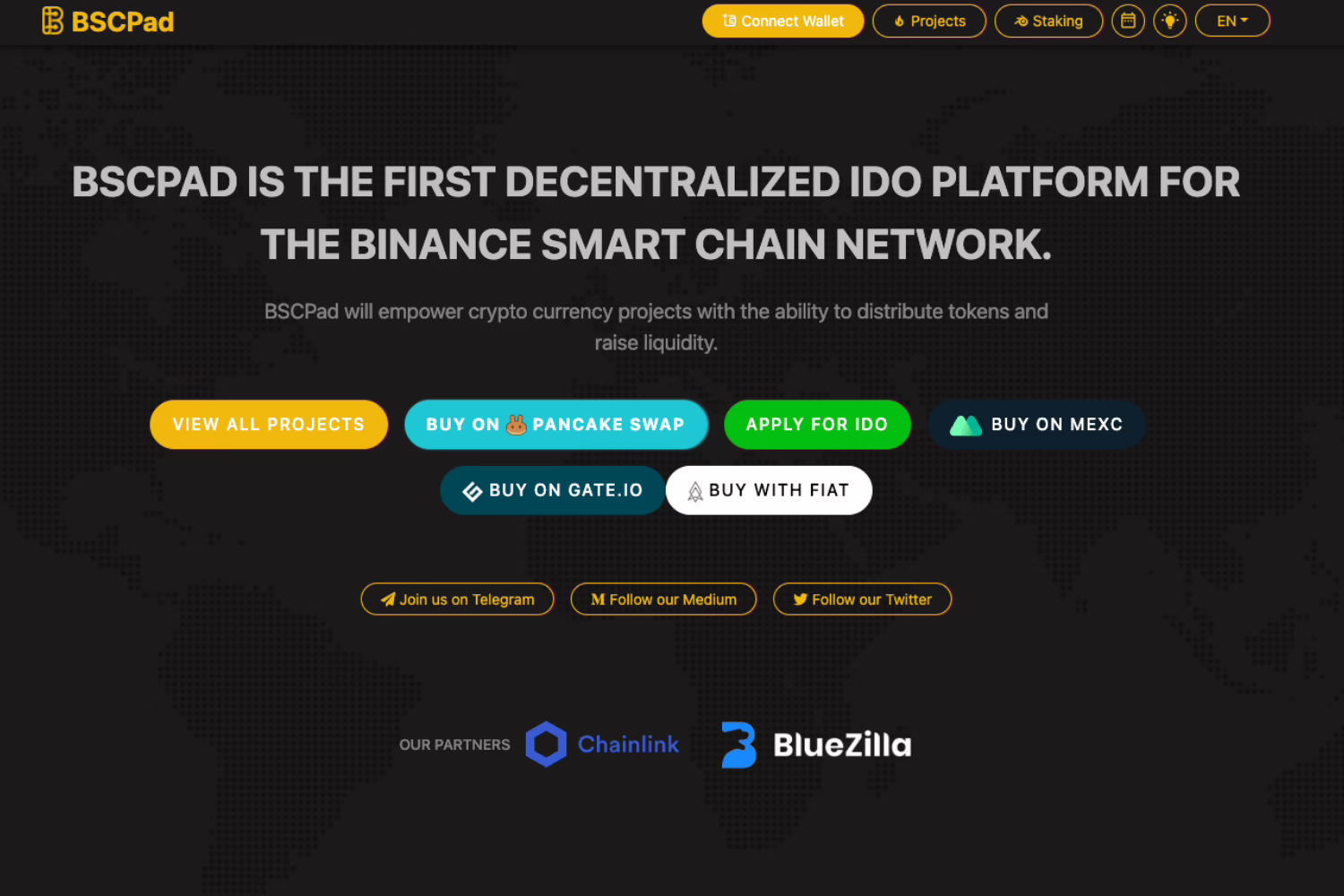 BSCPad is one of the best crypto launchpads