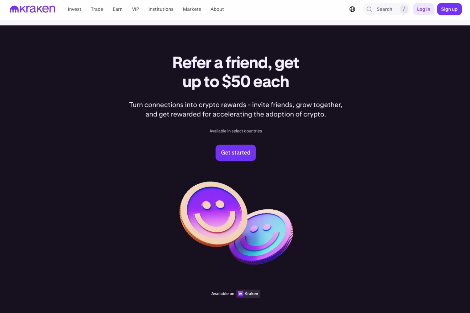 Kraken Affiliate Program - top crypto affiliate programs