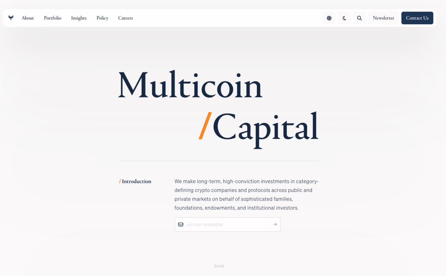 Multicoin Capital manages close to $9 billion in crypto assets, making it one of the larger crypto-focused investment firms.
