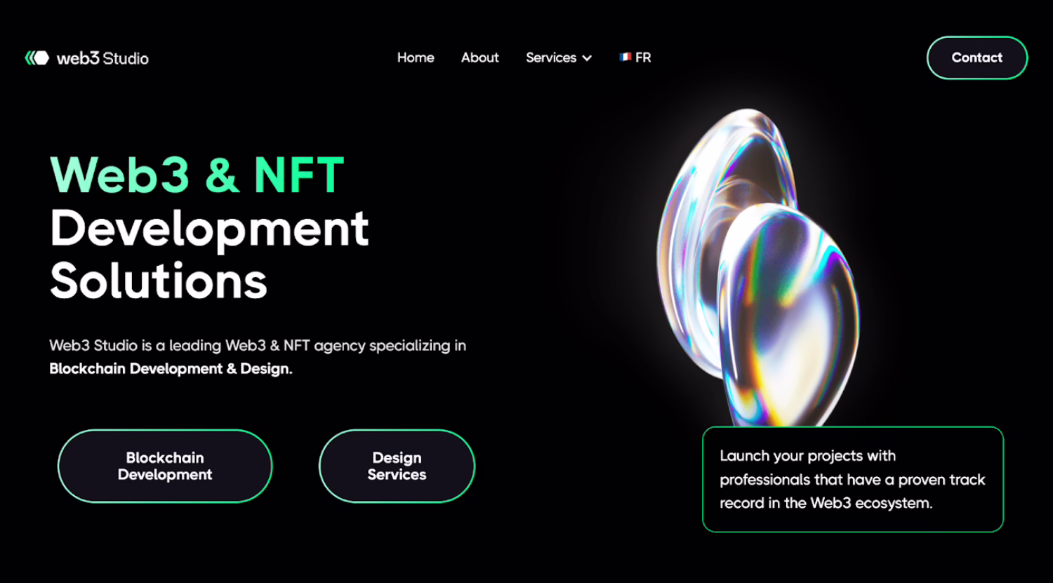 one of the best blockchain design agencies