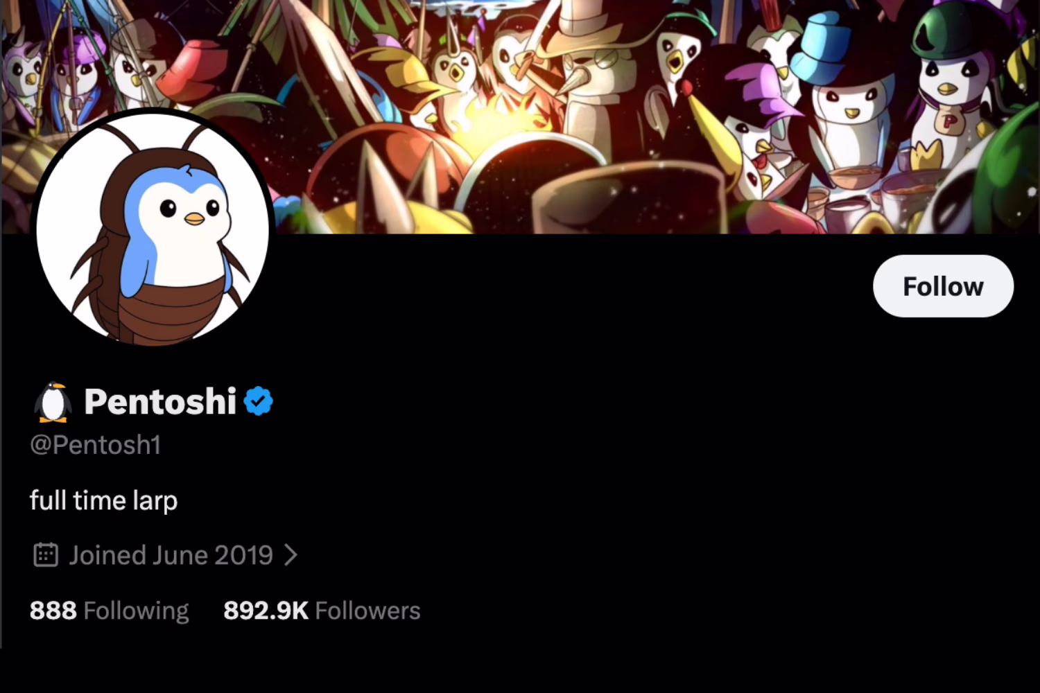 Pentoshi - one of the best crypto traders to follow