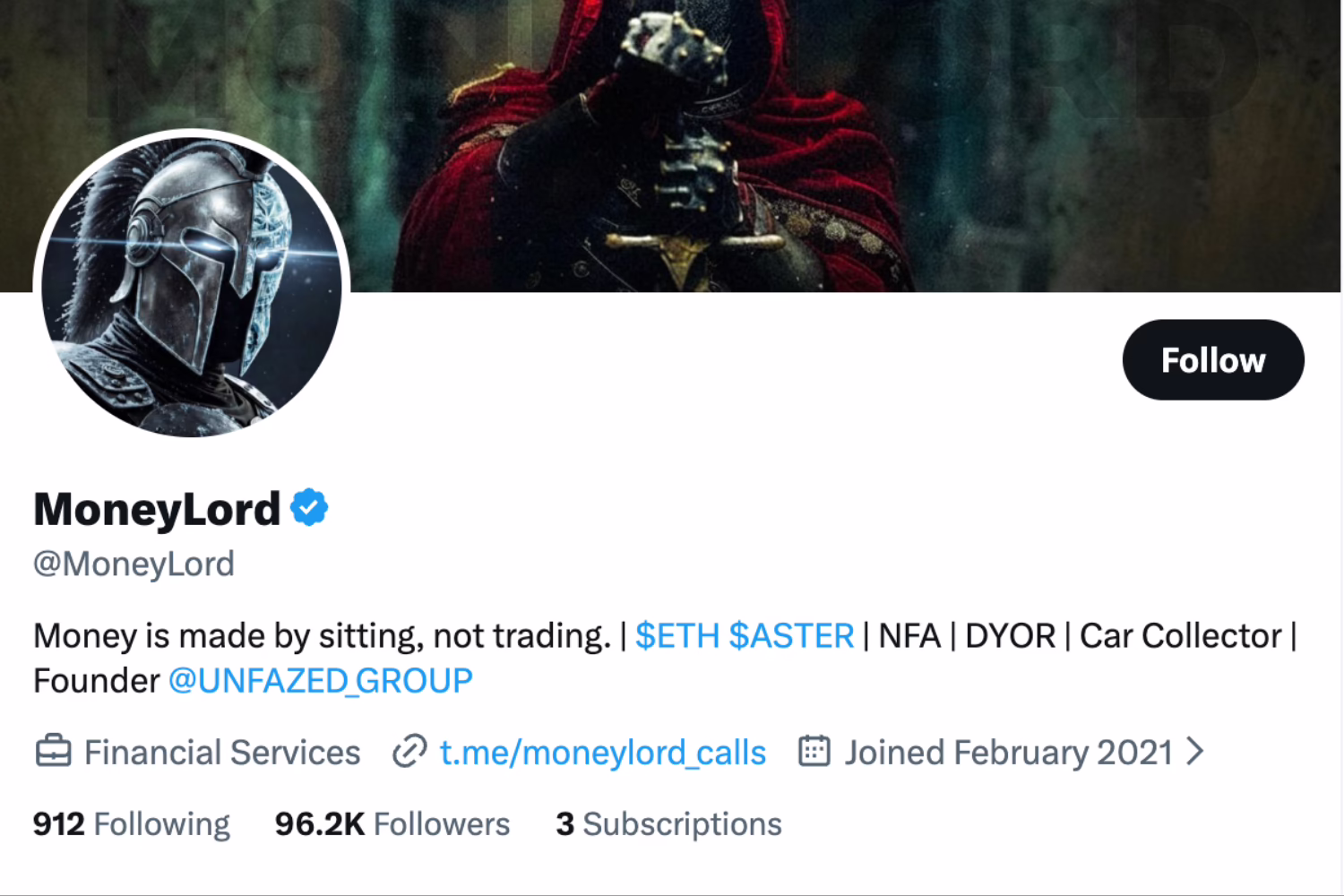 MoneyLord - one of the top crypto traders