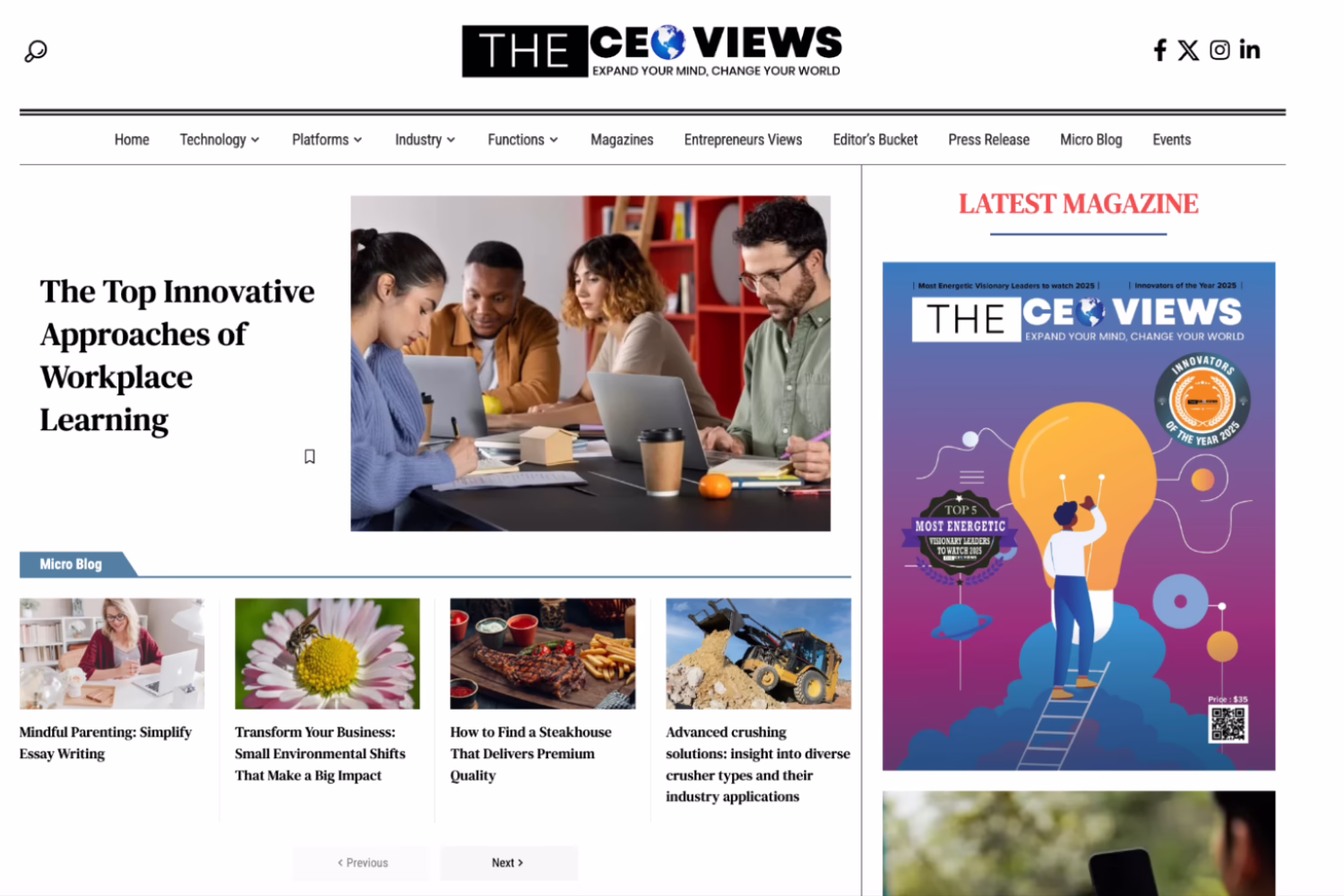 Top Crypto Guest Posting Blogs -theceoviews.com