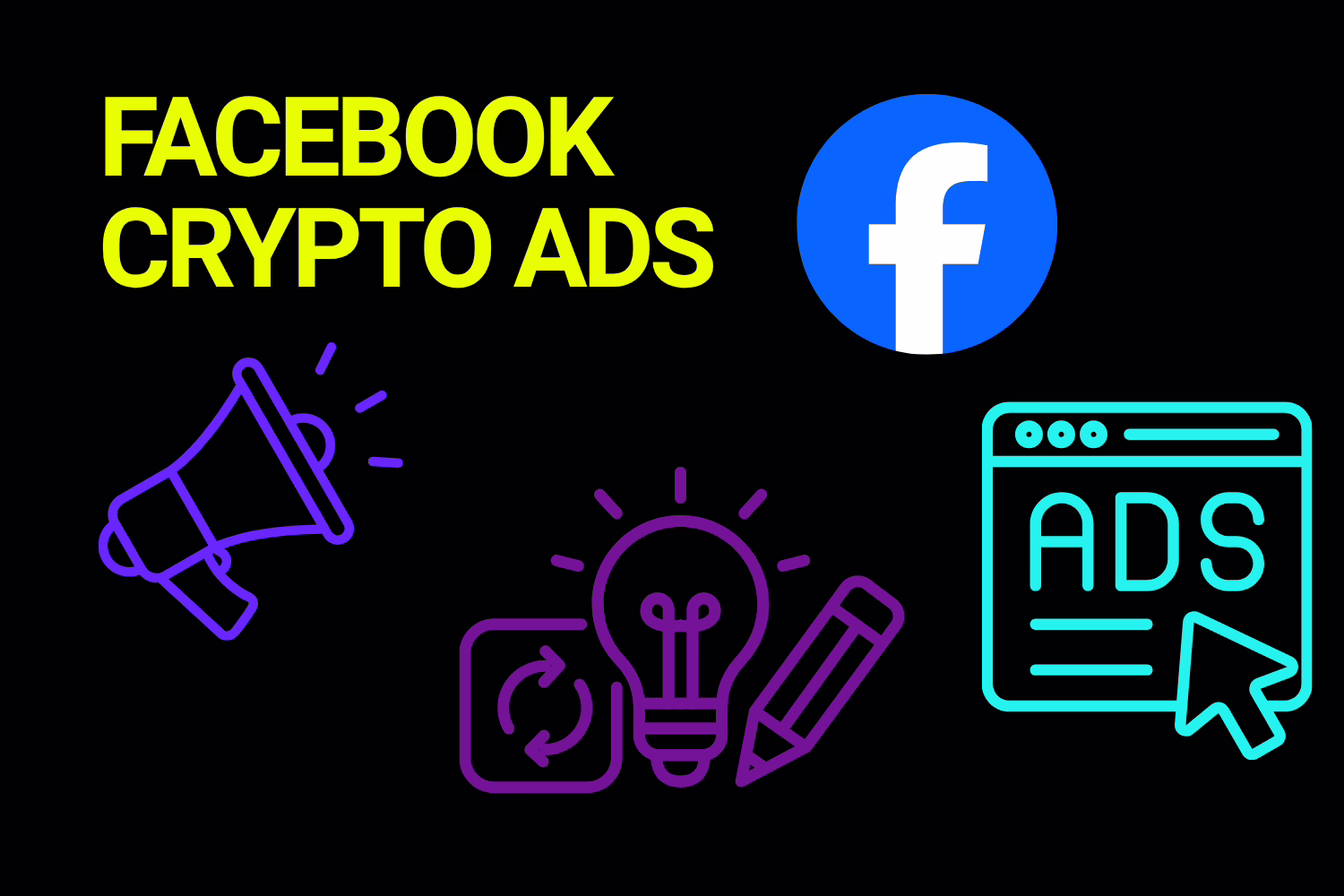 advertise crypto on facebook